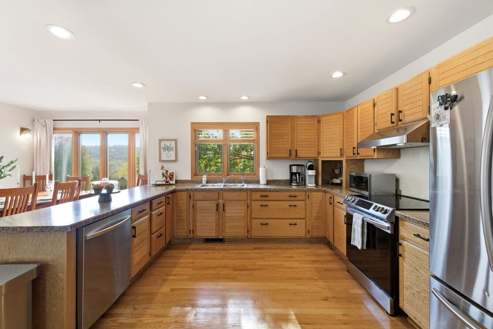 Full Kitchen | Stainless Steel Appliances | Ample Counter Space | Natural Light