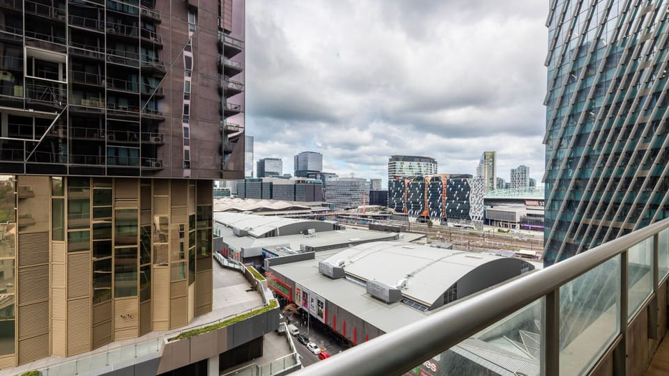 Private balcony with skyline outlook