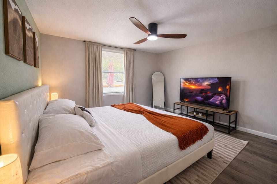 TV in bedroom