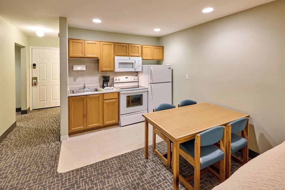 Save money on dining out with a full kitchen
