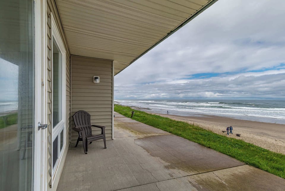 Stroll the beach or sit and watch the waves