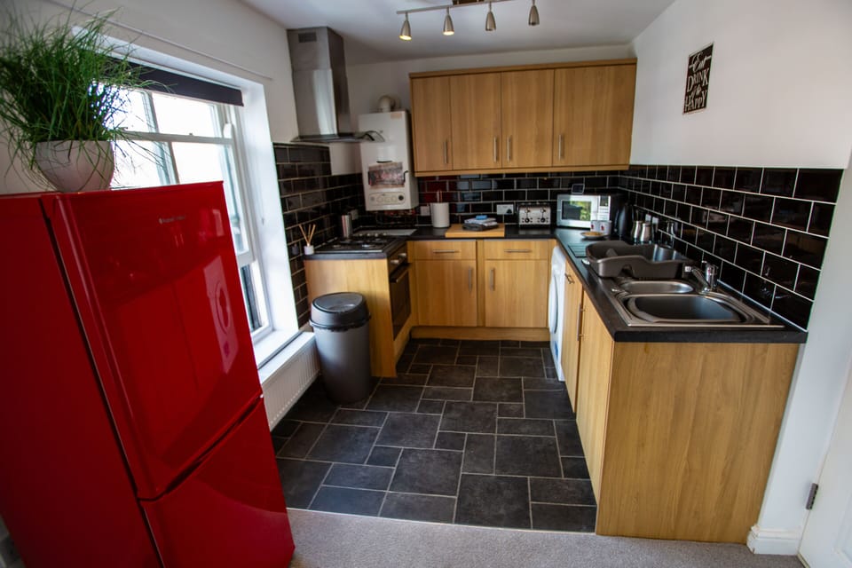 Fully equipped Kitchen area