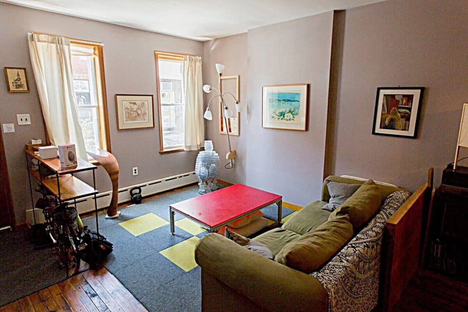 Comfy space to sit and relax