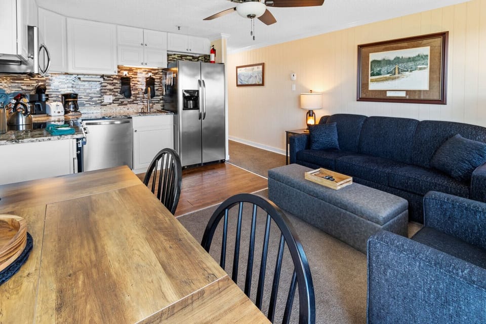 View of Kitchen from Living room
