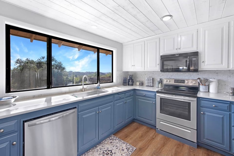 Kitchen Dishwasher and Valley View
