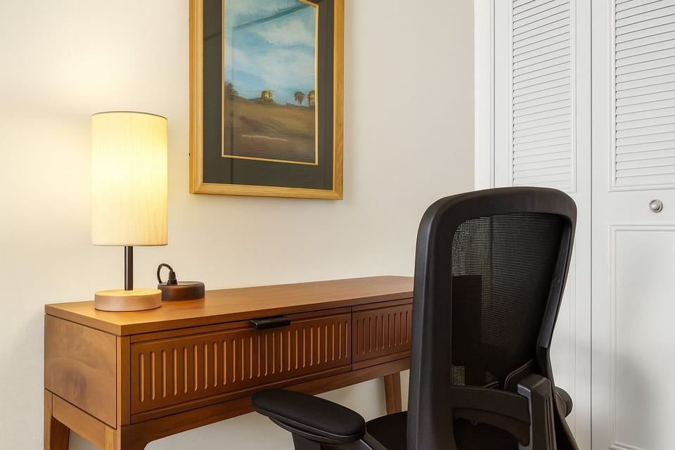 Dedicated Workspace with charging station