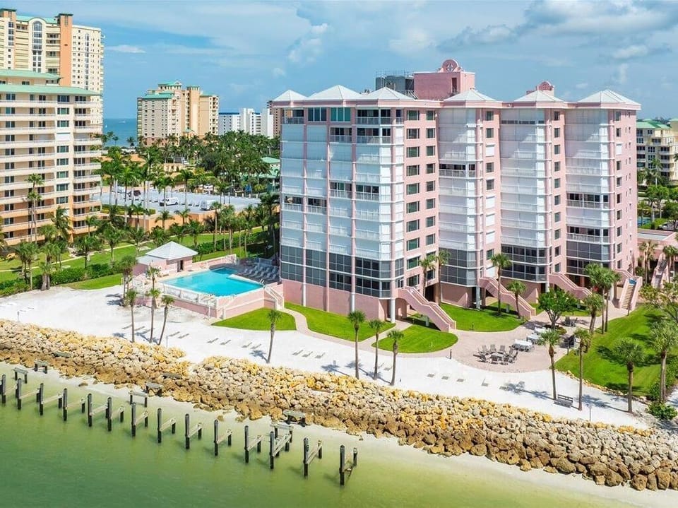 Building & Beach Area