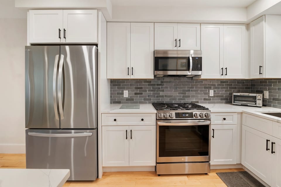 Kitchen - New Stainless Steel Appliances