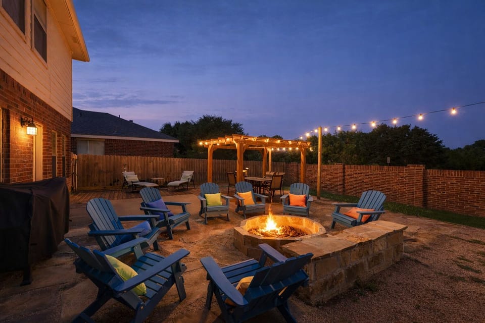 Outdoor back yard Retreat.