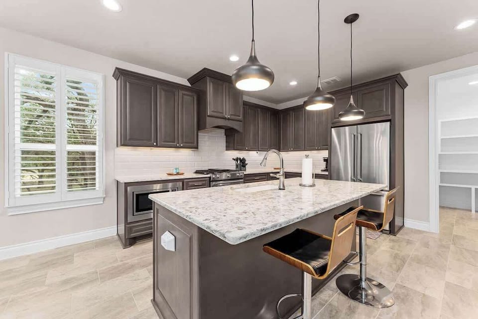 Open Concept Kitchen 