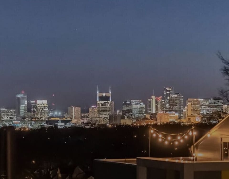 View from rooftop of Nashville Skyline 