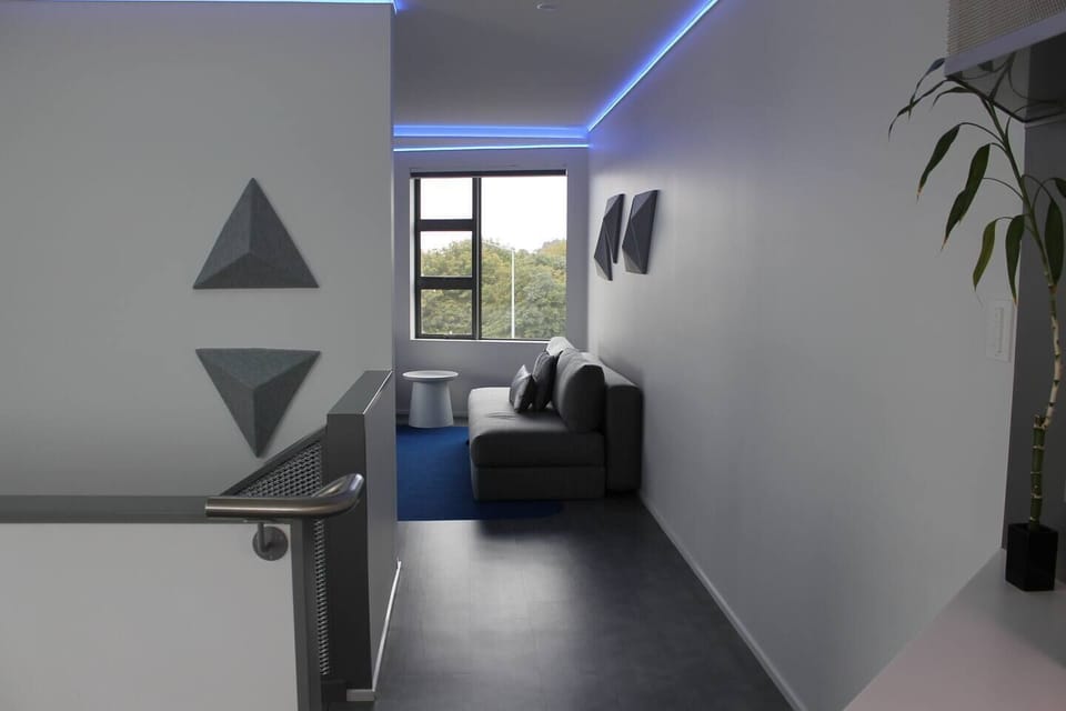 Enjoy the comfort while watching your favorite TV shows after a day of exploring