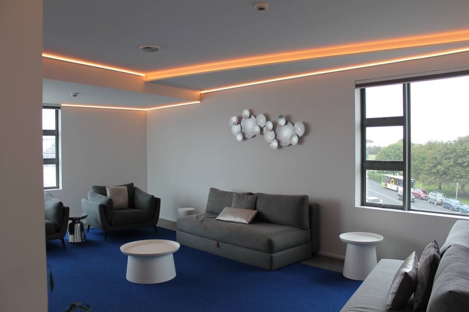Enjoy the comfort while watching your favorite TV shows after a day of exploring