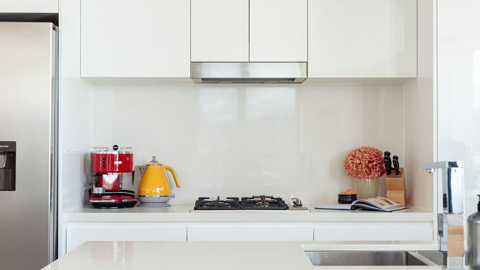 Burelli Beauty | Open plan chef's kitchen | Coffee bean machine