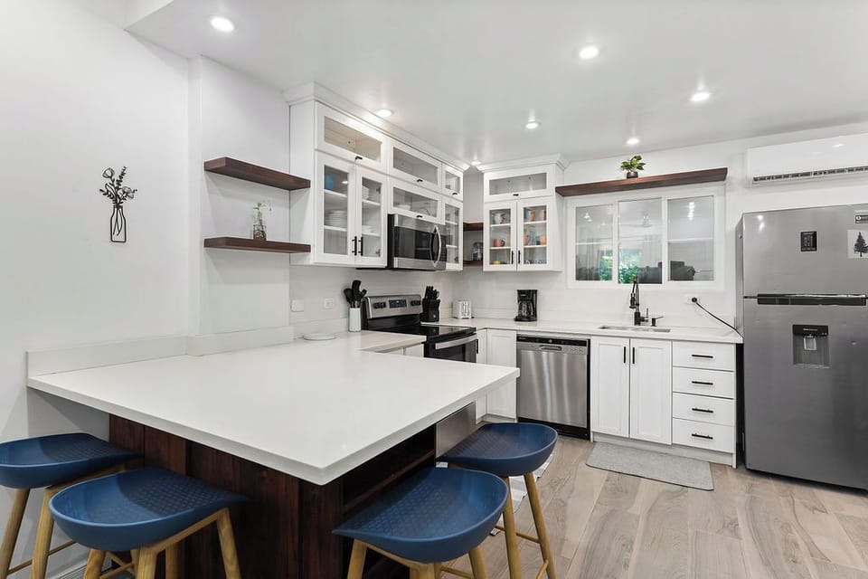 Fully equipped kitchen