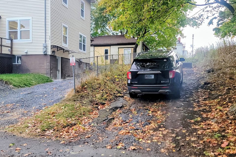 dedicated parking lot