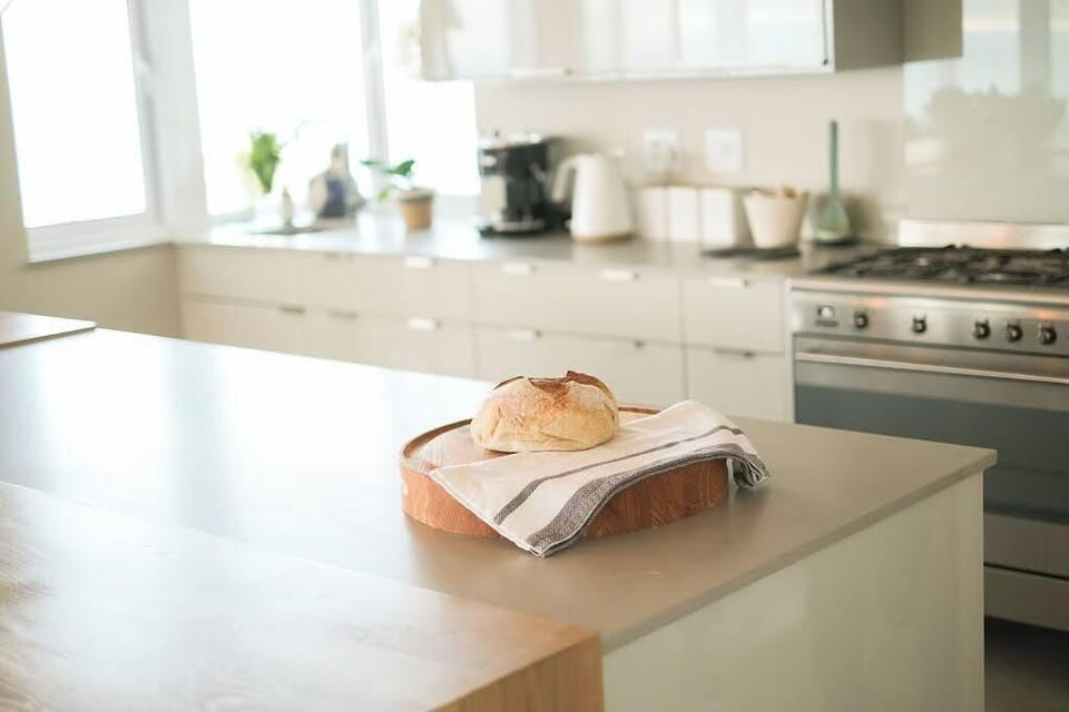 The Kitchen has a bean-to-cup machine, gas stove and fully equipped for cooking for large families