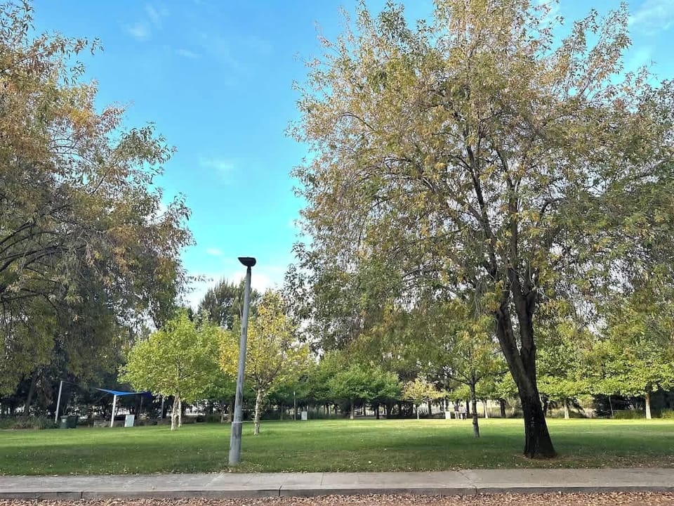Park across the road from unit. 