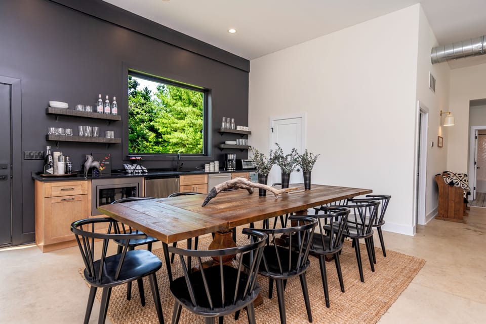 Barn Dining Area