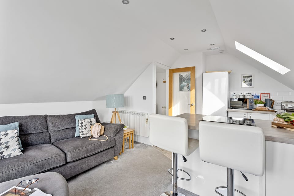 Open plan living area