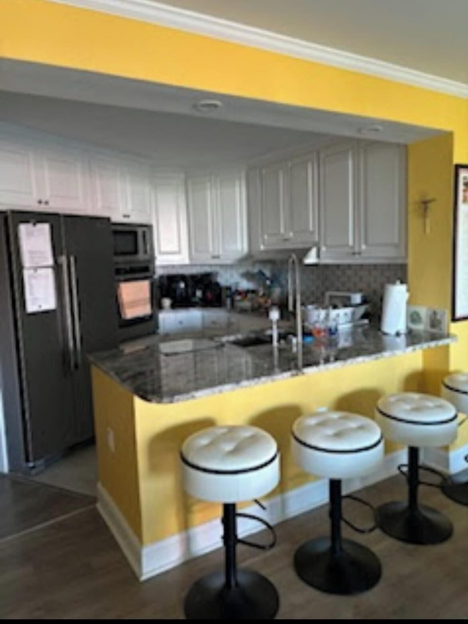 Fully stocked kitchen