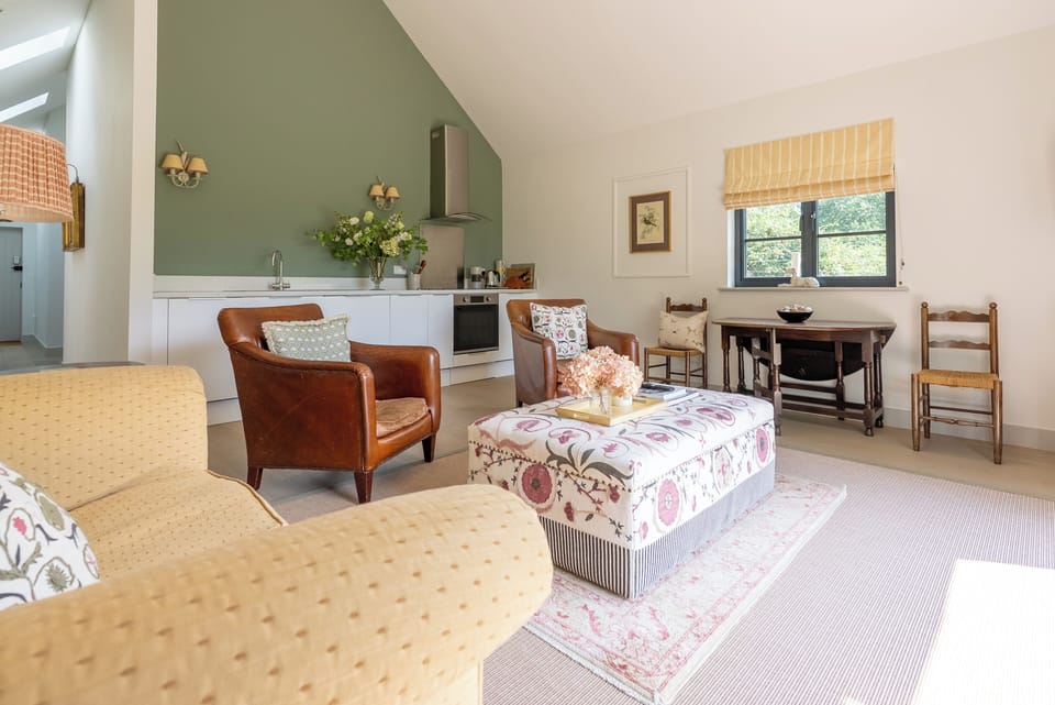 Kitchenette and Sitting room 2 with bifold doors