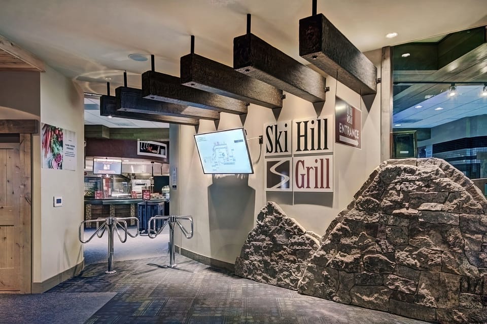 On-site convenient dining steps from your door during ski season