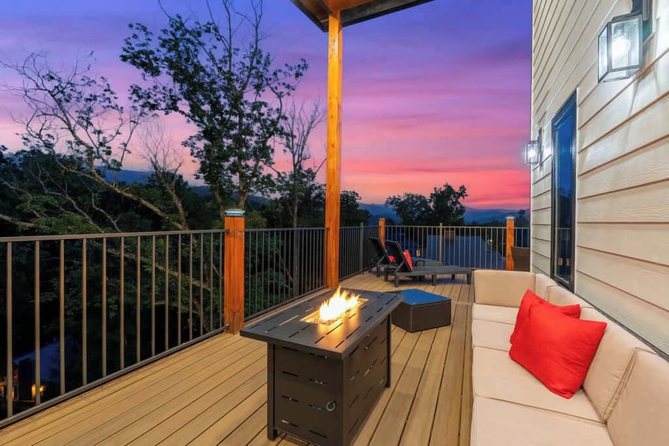 Take in those Views by the Firepit