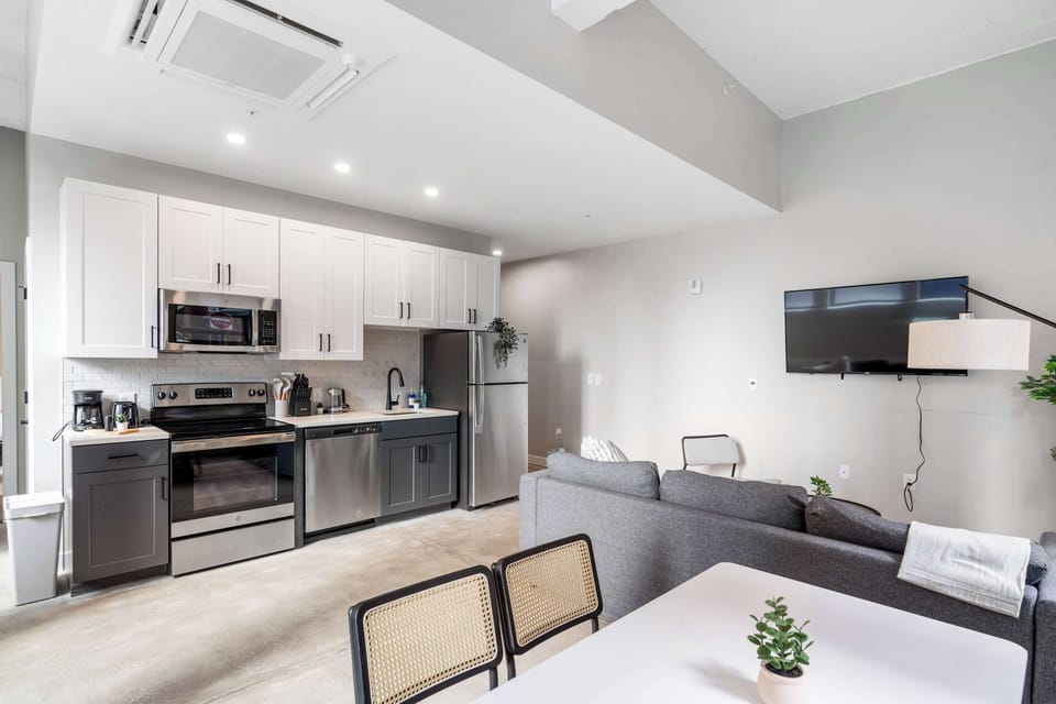 Fully equipped kitchen