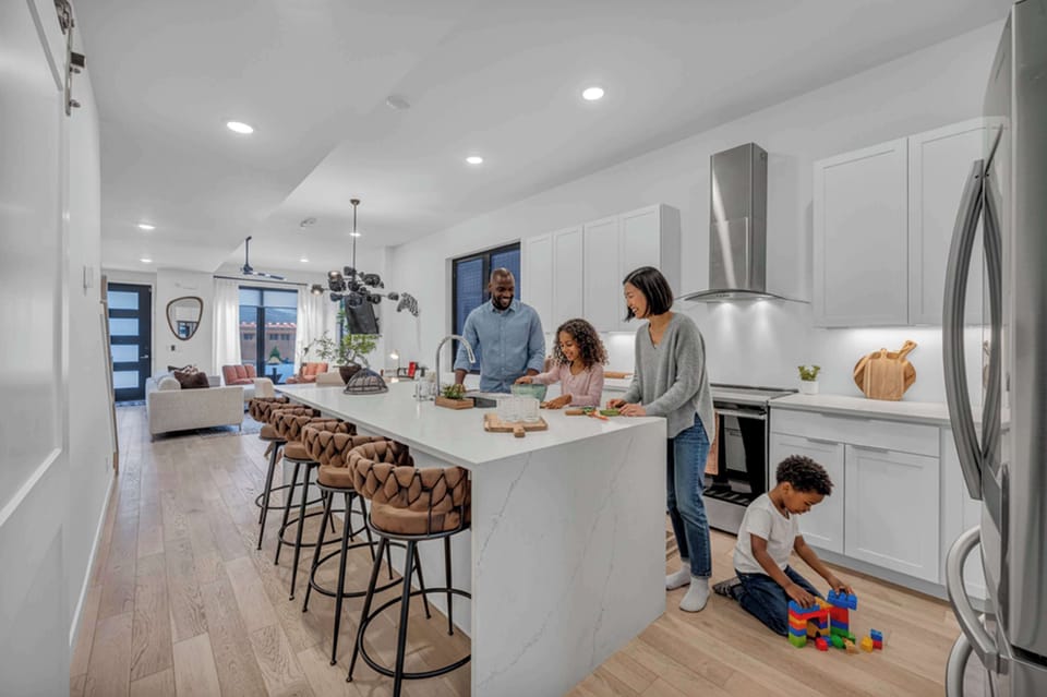 Enjoy Cooking Together in a Modern Kitchen