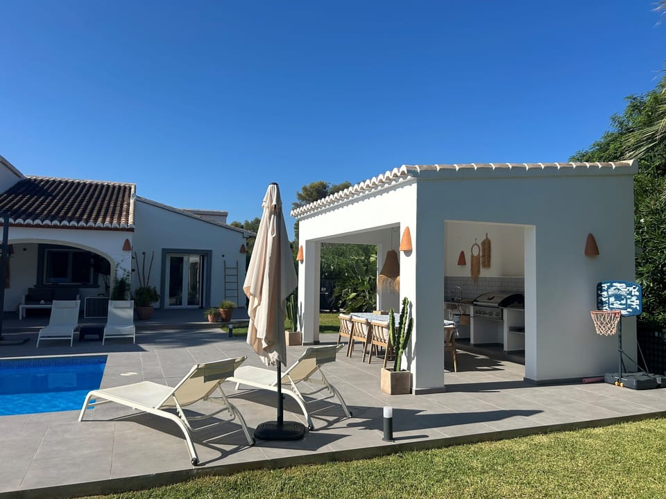 De casita met buitenkeuken
