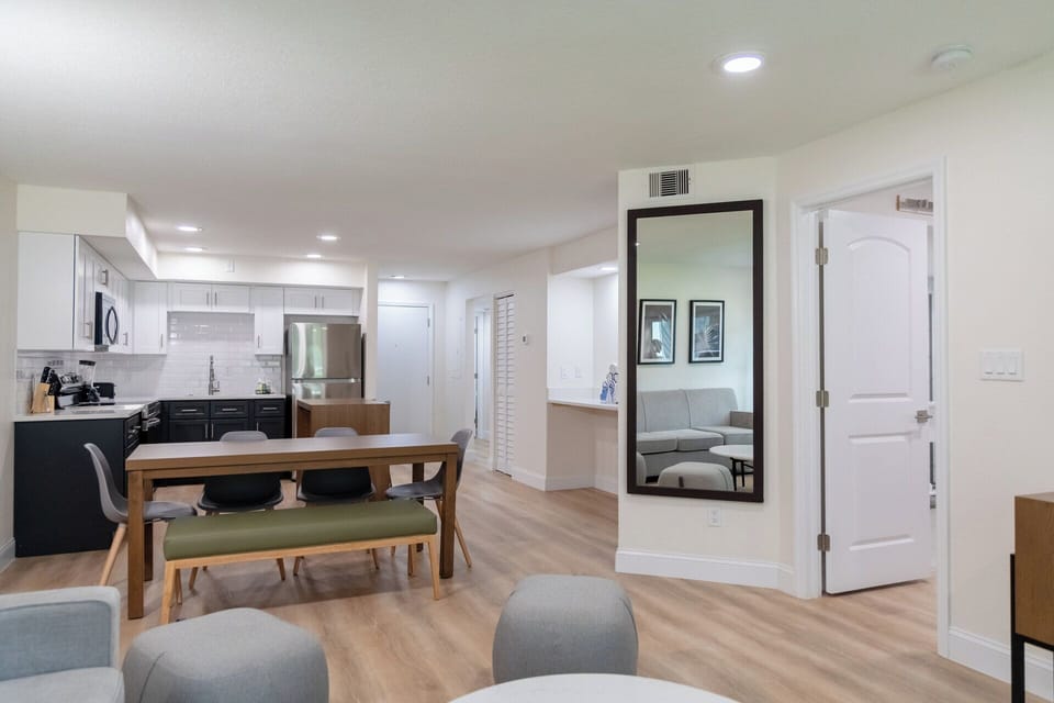 Entertain effortlessly with open-plan kitchen, dining, and lounge.