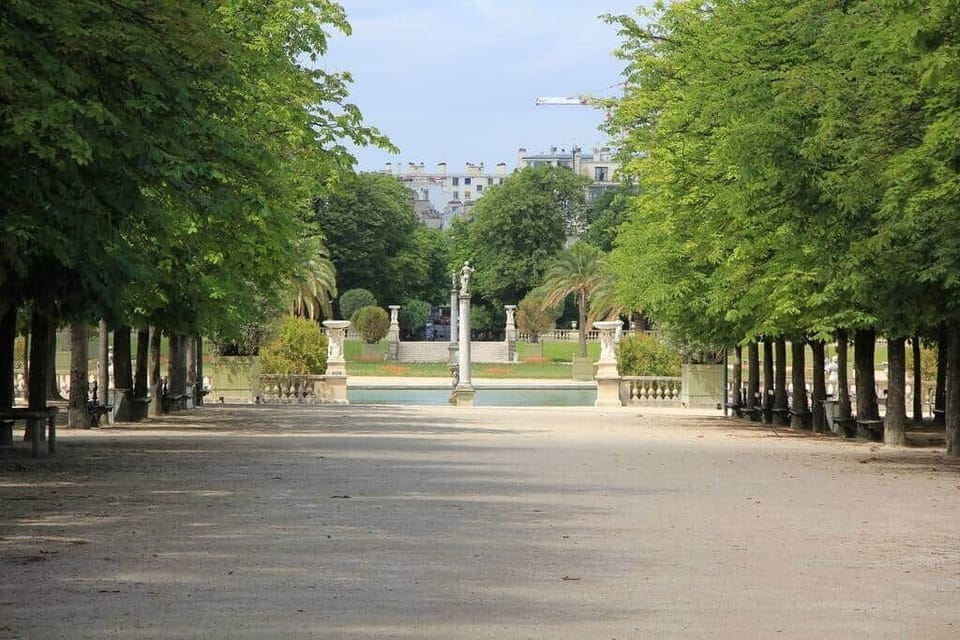 "Jardin du Luxembourg", just around the corner