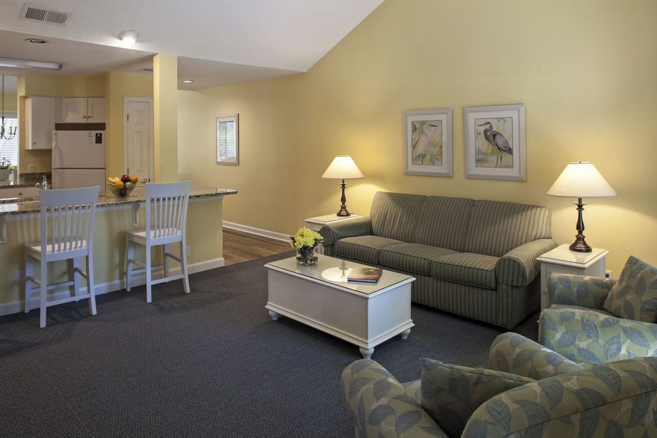 Spread out in the open-plan living area for cozy evenings.