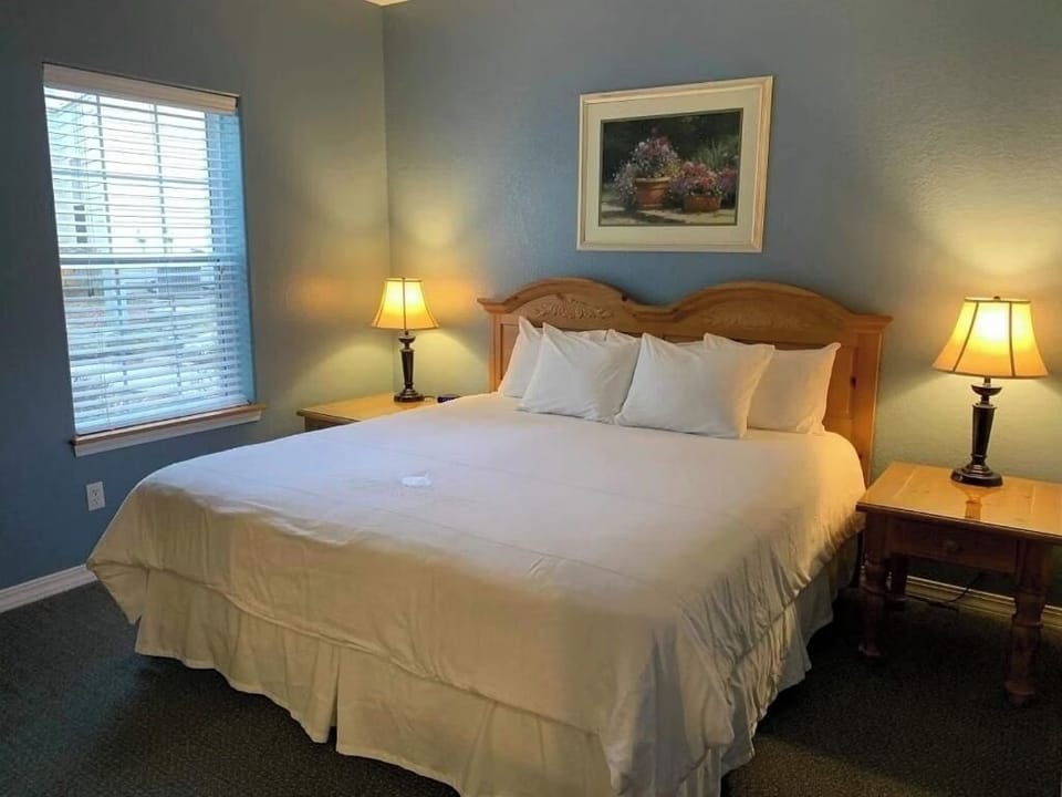 Sink into a plush bed for a deep, quiet sleep.