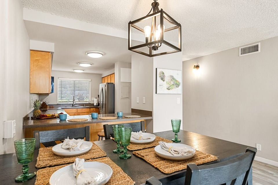 Bright, open living area with ocean views