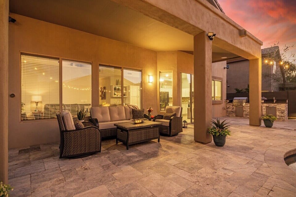 Back patio