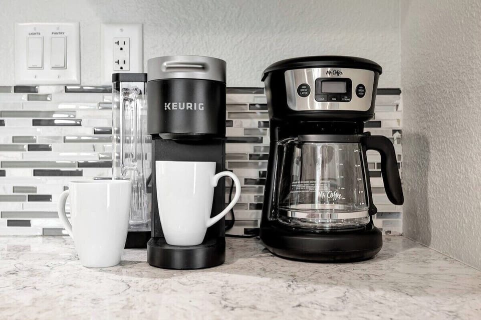 Coffee makers provided - we understand how important that first cup is to kickstart your day.