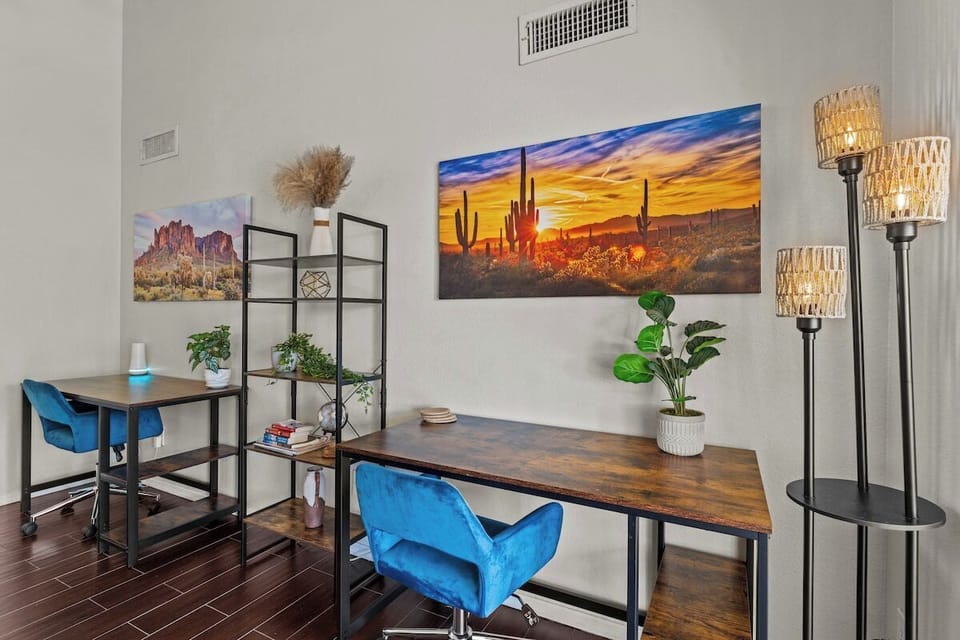 Two Desks for remote work and study