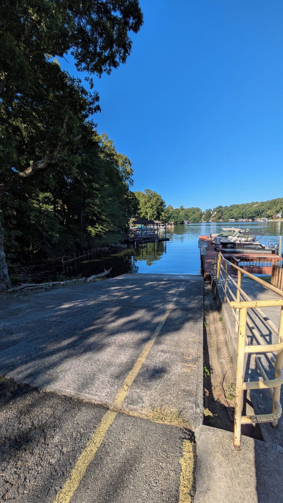 Boat ramp - registration required for use (message host)