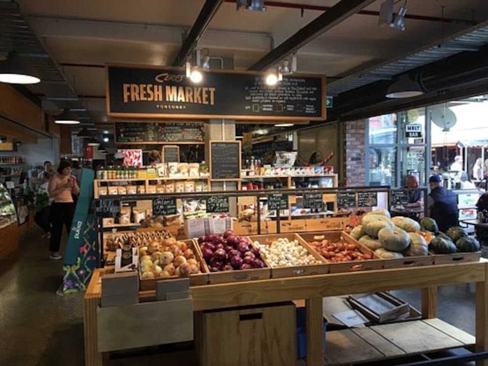 Boutique local grocery store