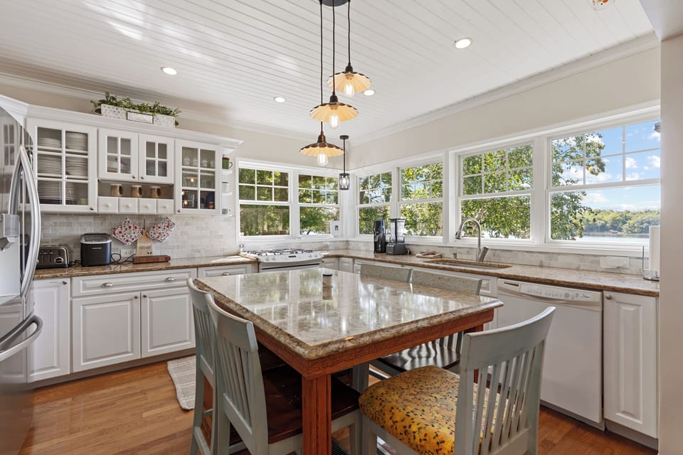 Kitchen with modern appliances