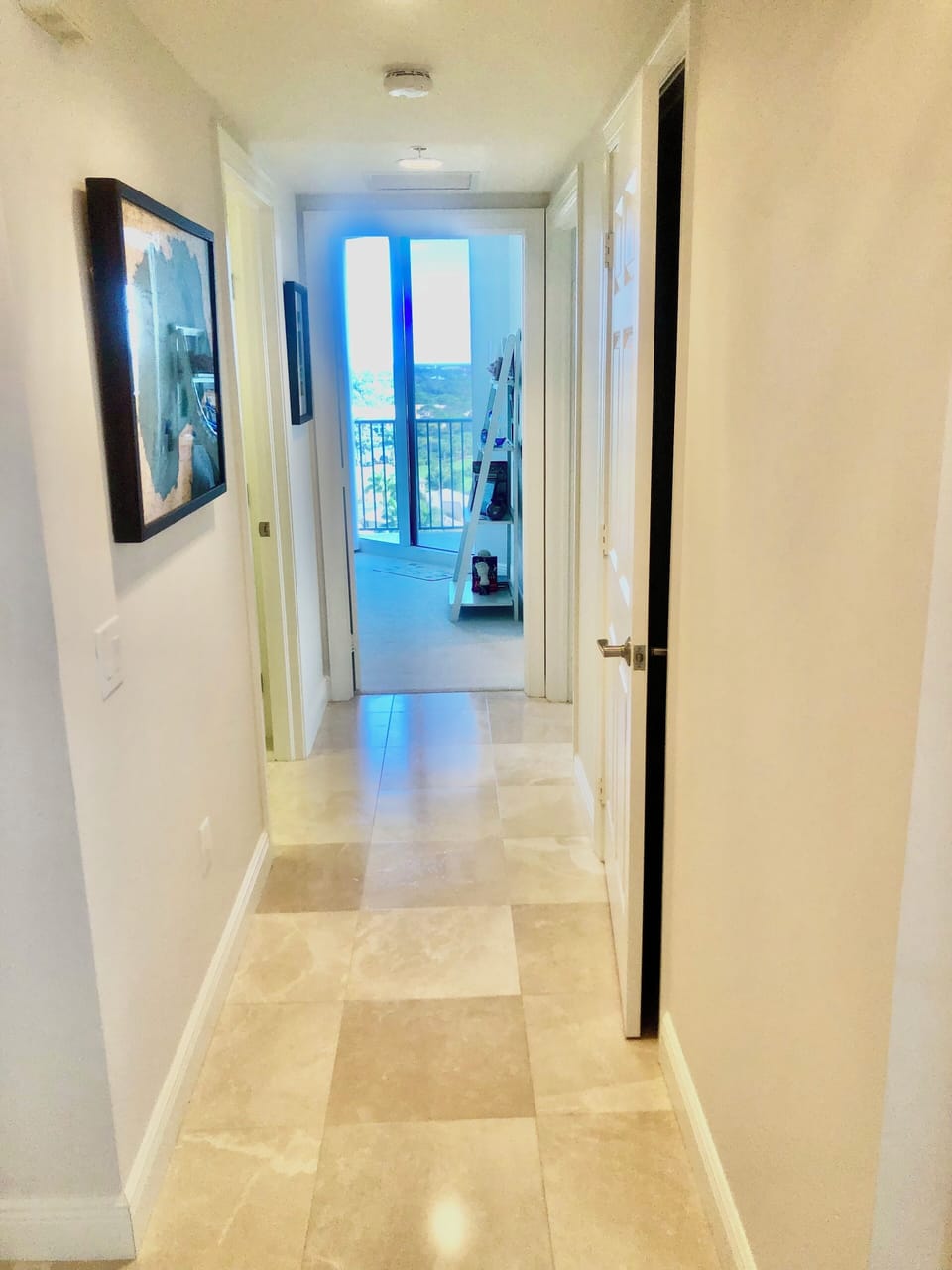 Split floor plan with separate guest suites.