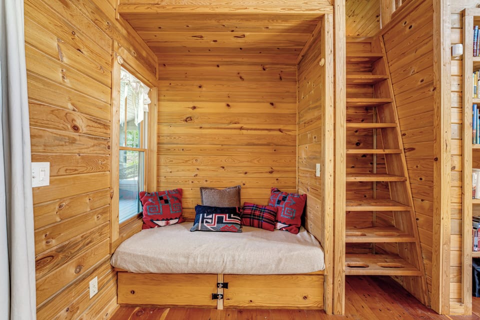 The perfect place to cuddle up with a great book | Main Level