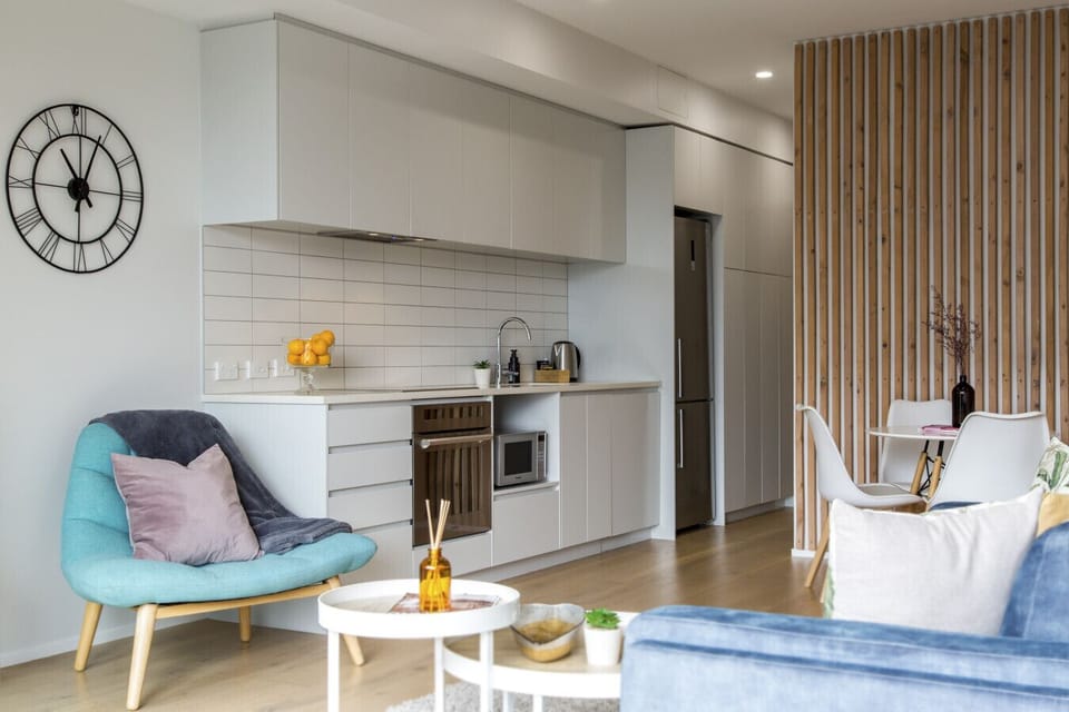 Clean, modern and set up for ease of use