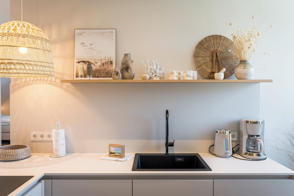 Modern Kitchen with Sleek Surfaces