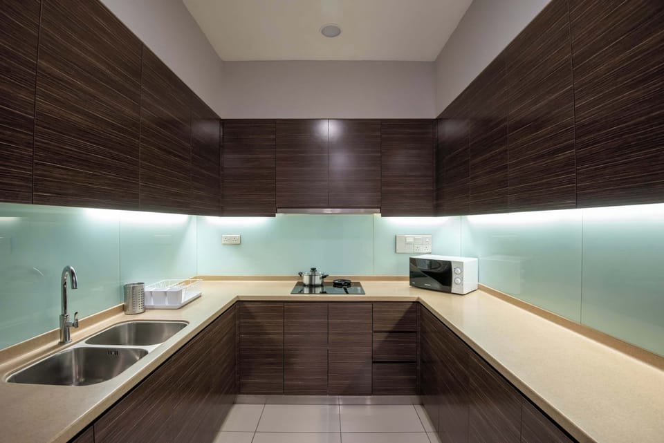 A kitchen.