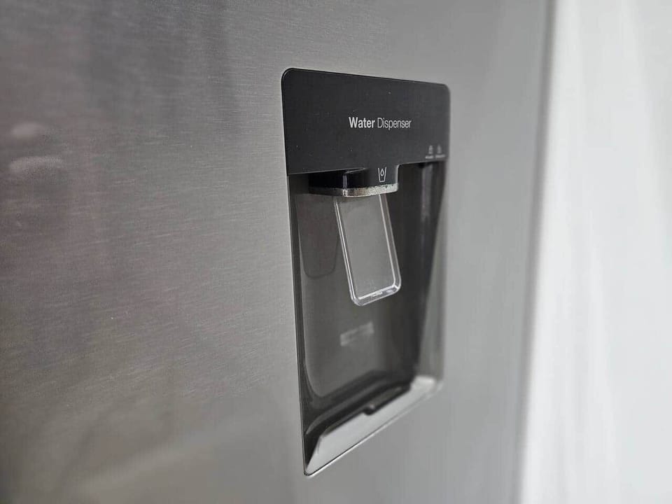 Chilled water on tap from the fridge freezer