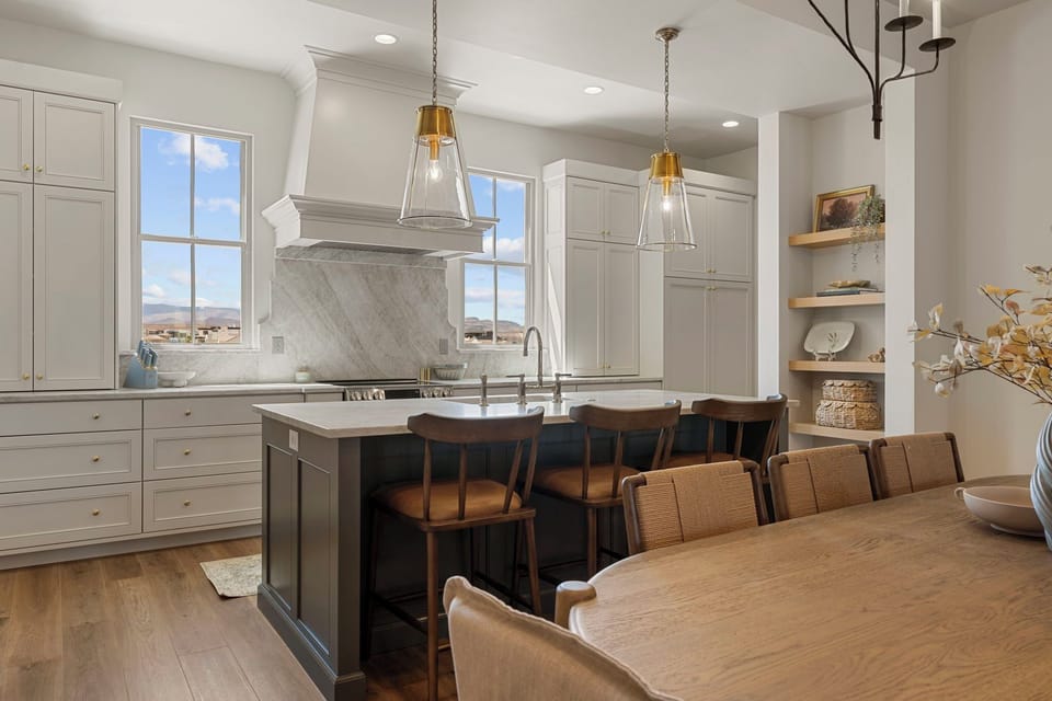 Fully Equipped Kitchen + Dining Area