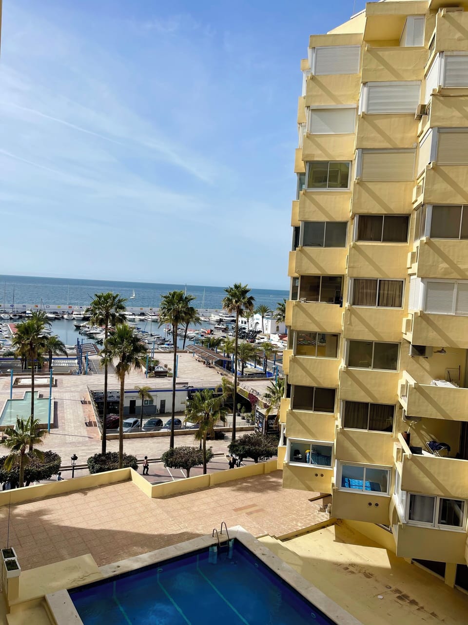 View from the balcony